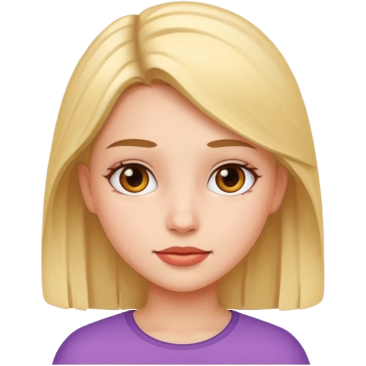 بنت emoji