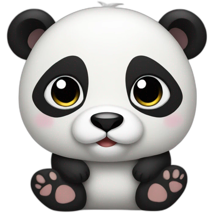 tiny panda emoji