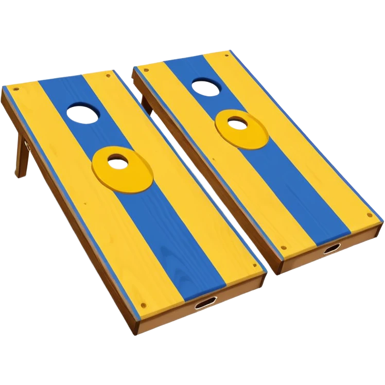 Cornhole board emoji