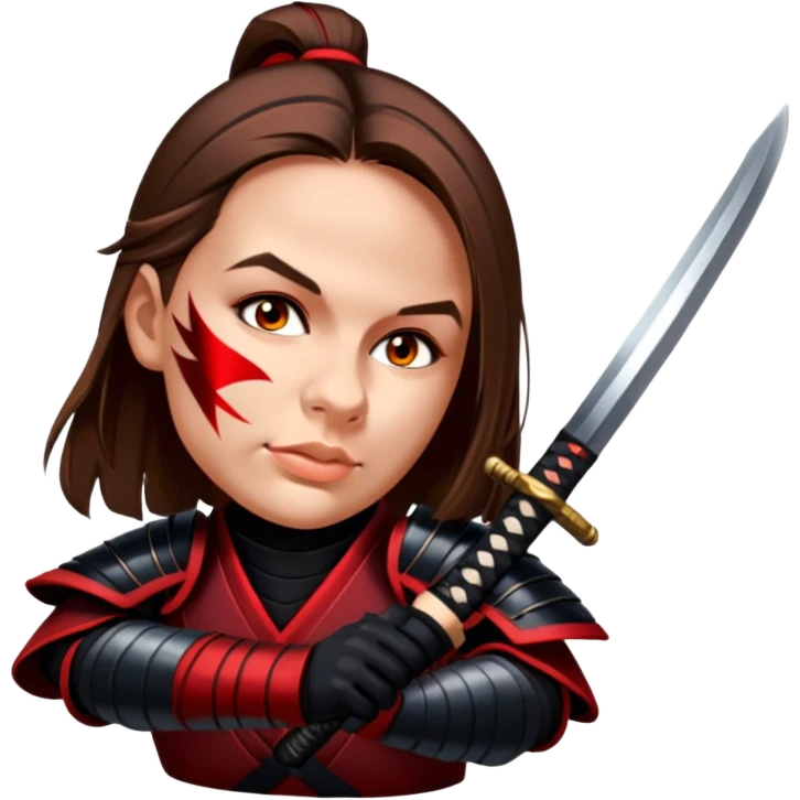 Fierce Samurai emoji