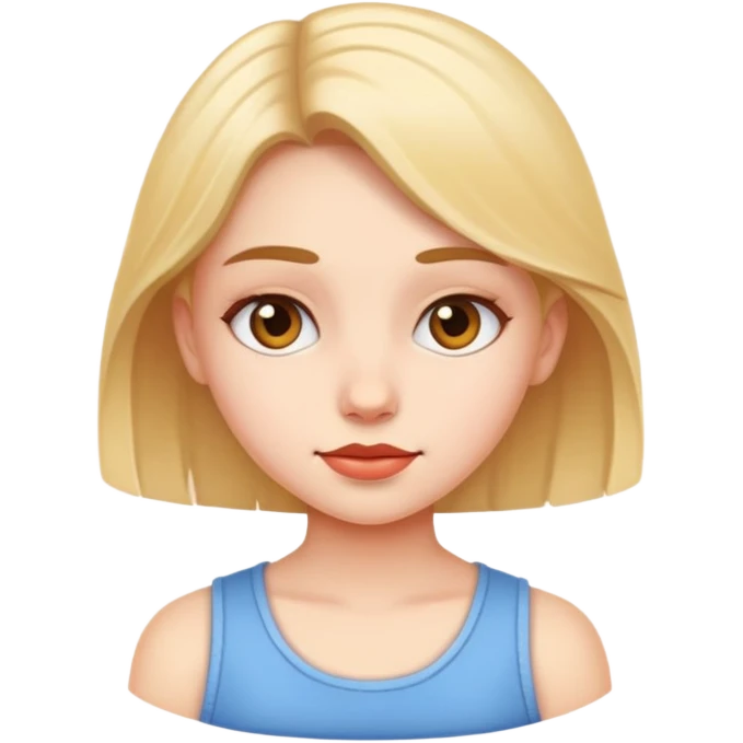 young girl emoji