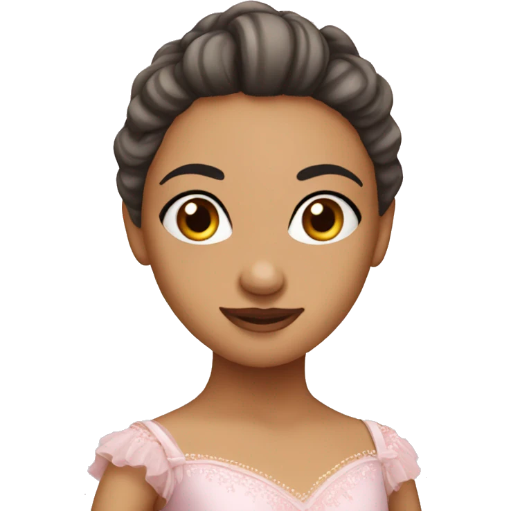 Pretty ballerina emoji