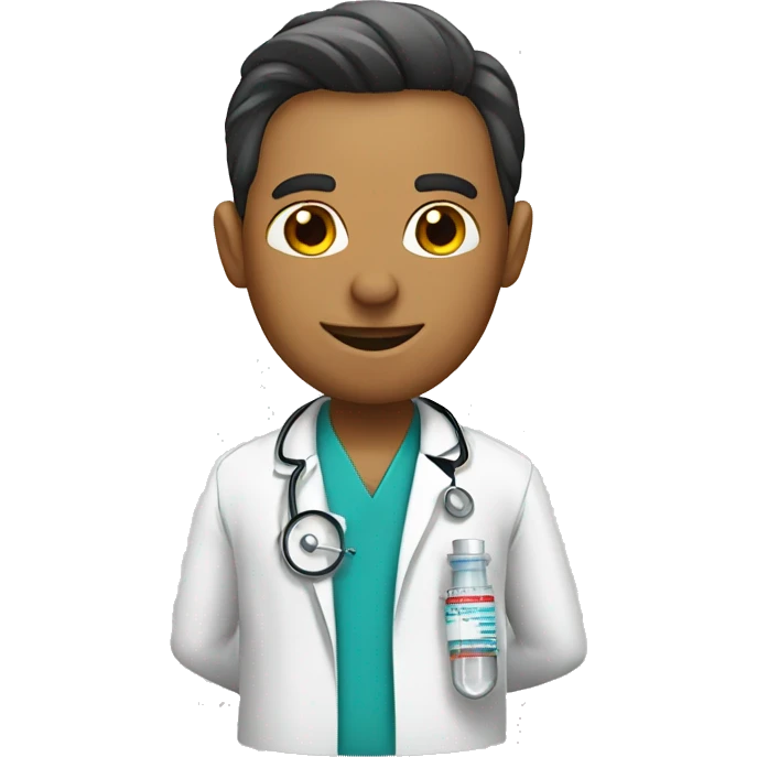 doctor with a syringe emoji