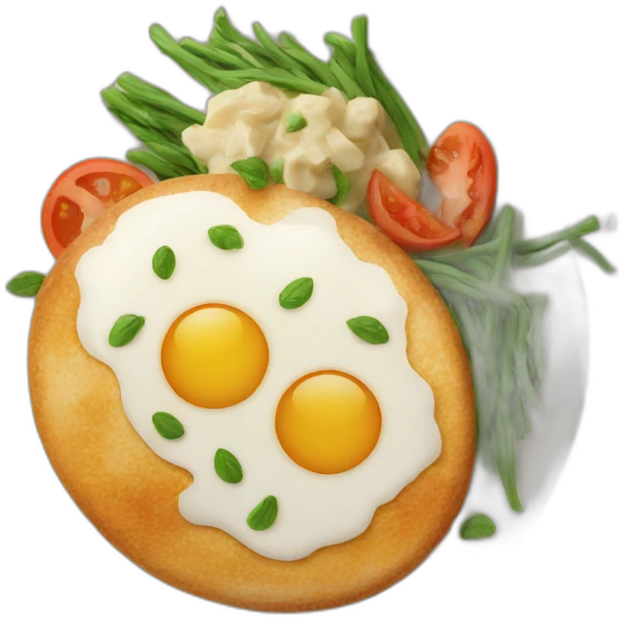 plate with food emoji
