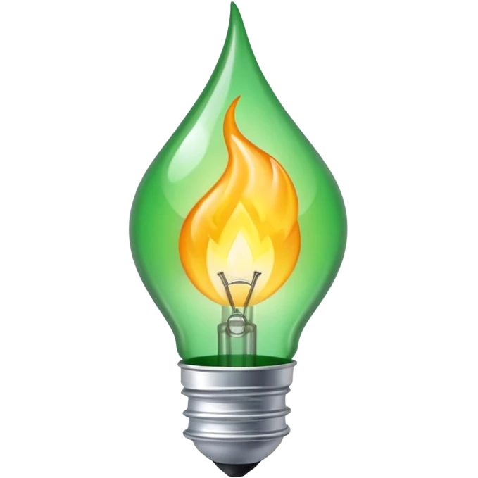 bombillo encendido que sugiere idea con una marca de check verde positivo emoji