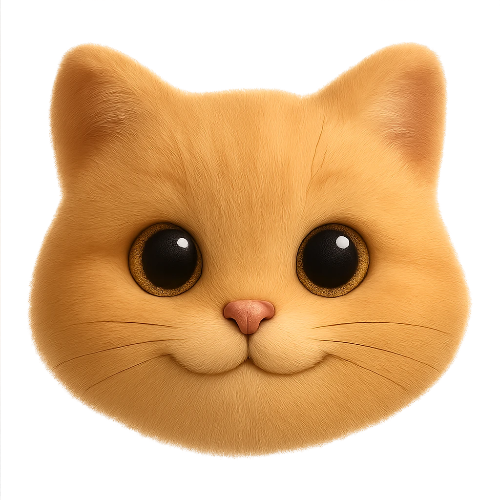 cute cat face emoji
