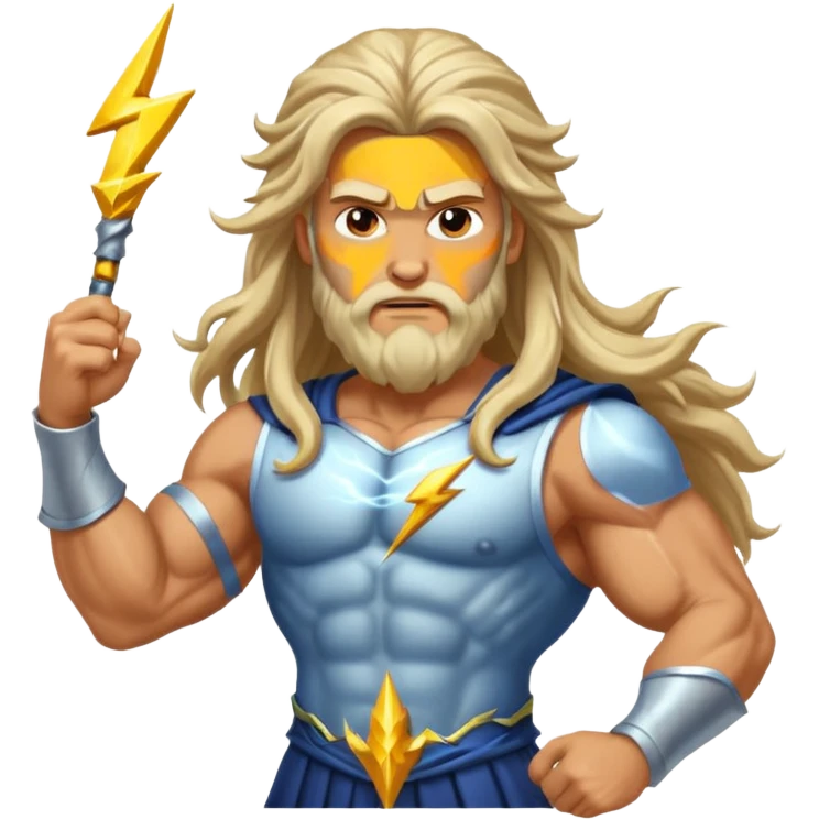 Greek god Zeus emoji