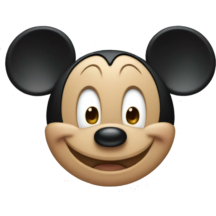 Mickey Mouse emoji