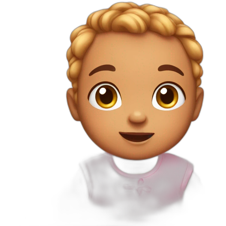 little cute baby emoji