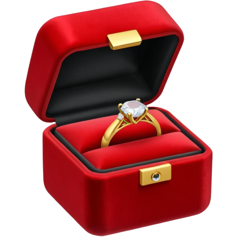 Ring box open emoji