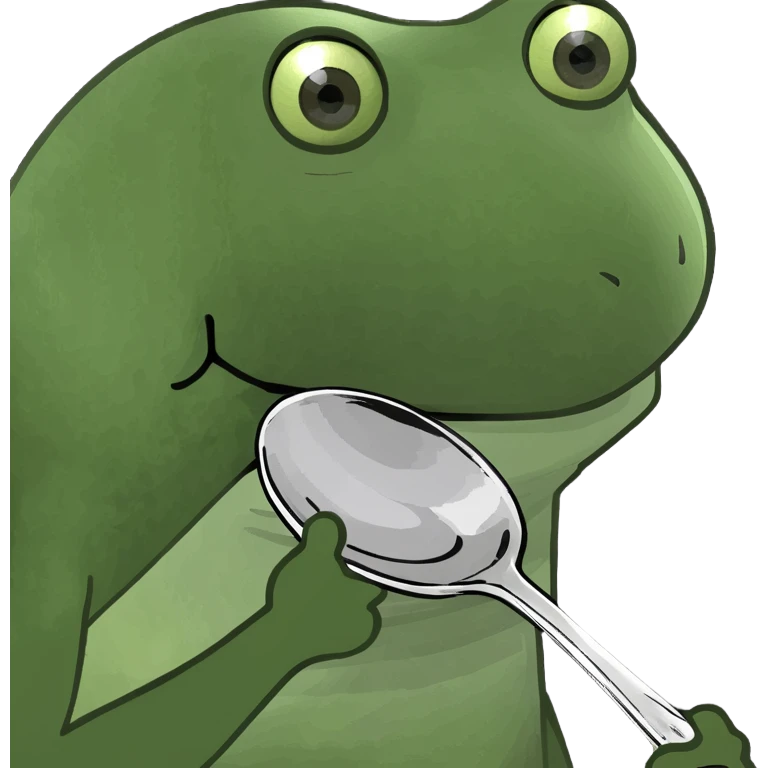 giant spoon emoji