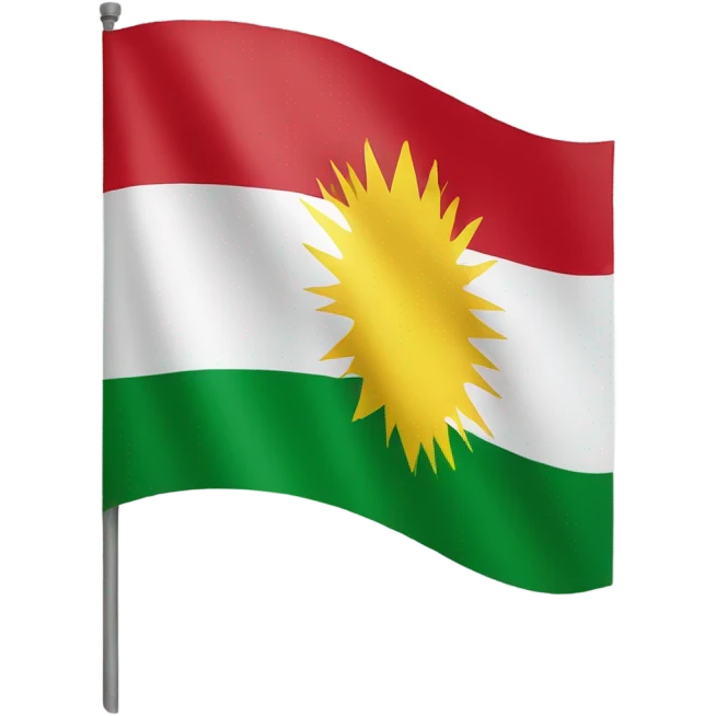 Kurdistan flag emoji