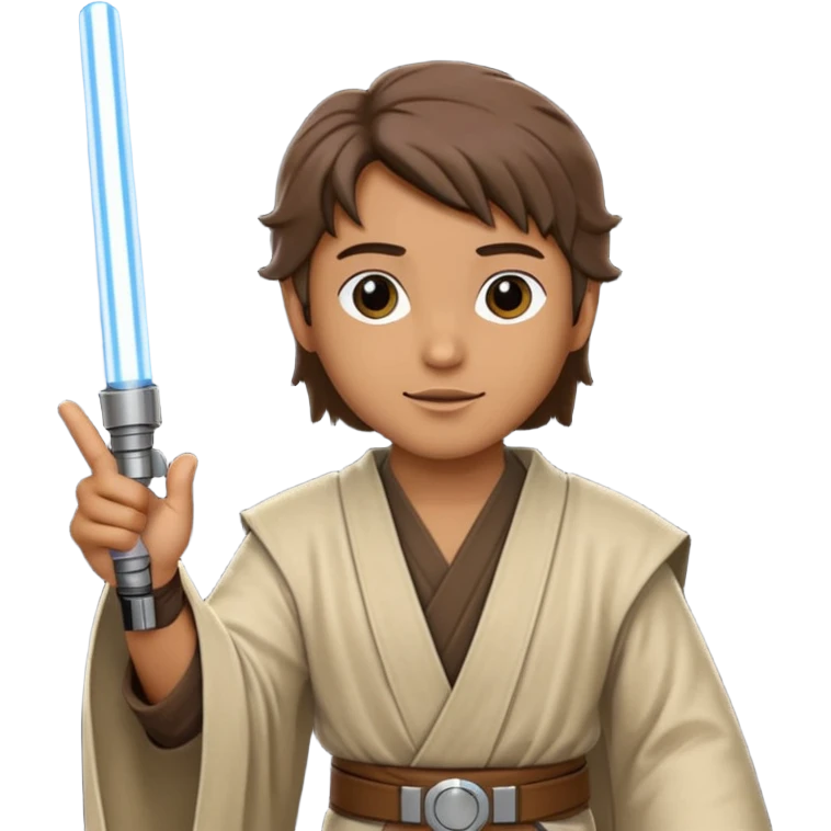 Jedi mind trick where a jedi is waving his hand emoji