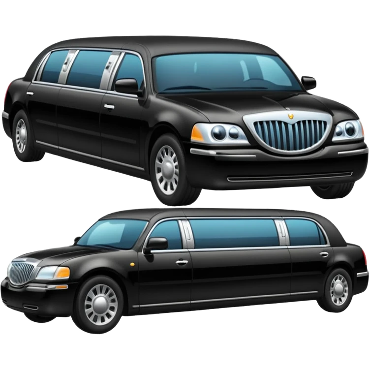 black limo emoji