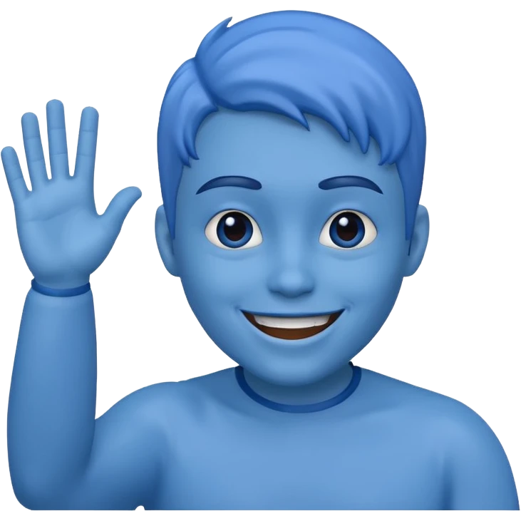 saying hello avatar emoji