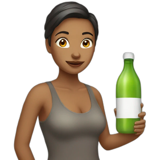women-with-bottle emoji