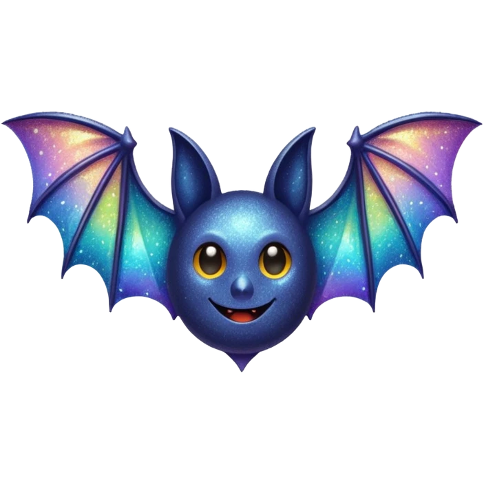 glitter bat emoji