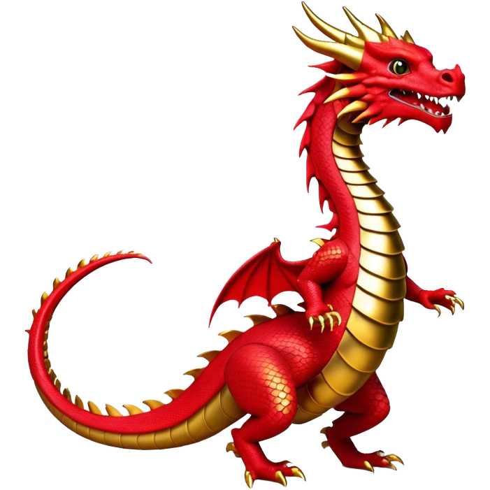 Dancing Dragon animat emoji