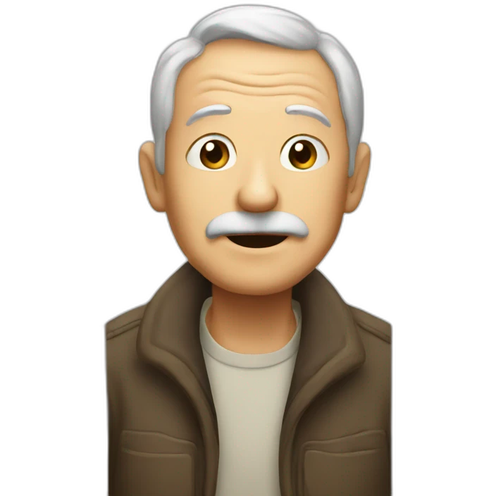 Old man at door emoji