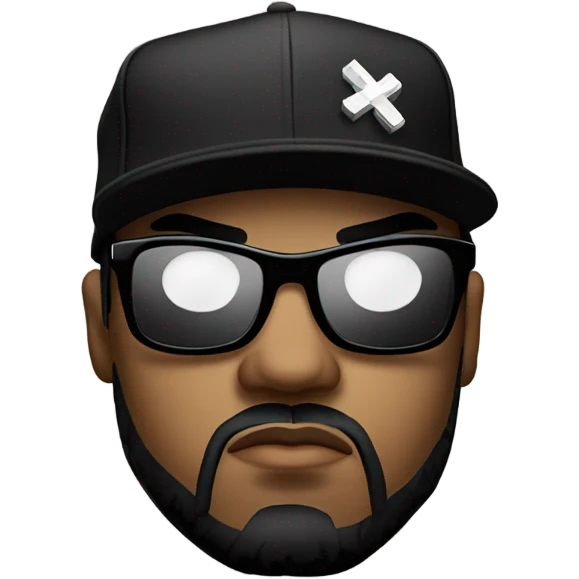 Ice cube rapper emoji