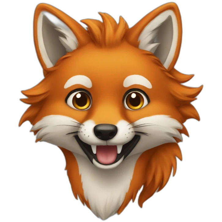 renard salut emoji