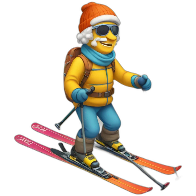 Anciens ski emoji