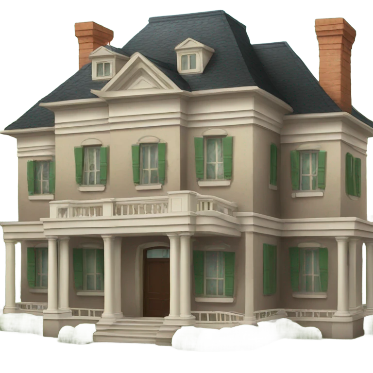 Old money mansion  emoji