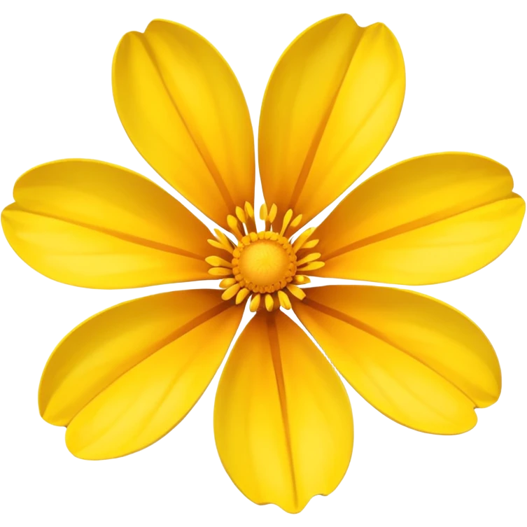 flower yellow emoji