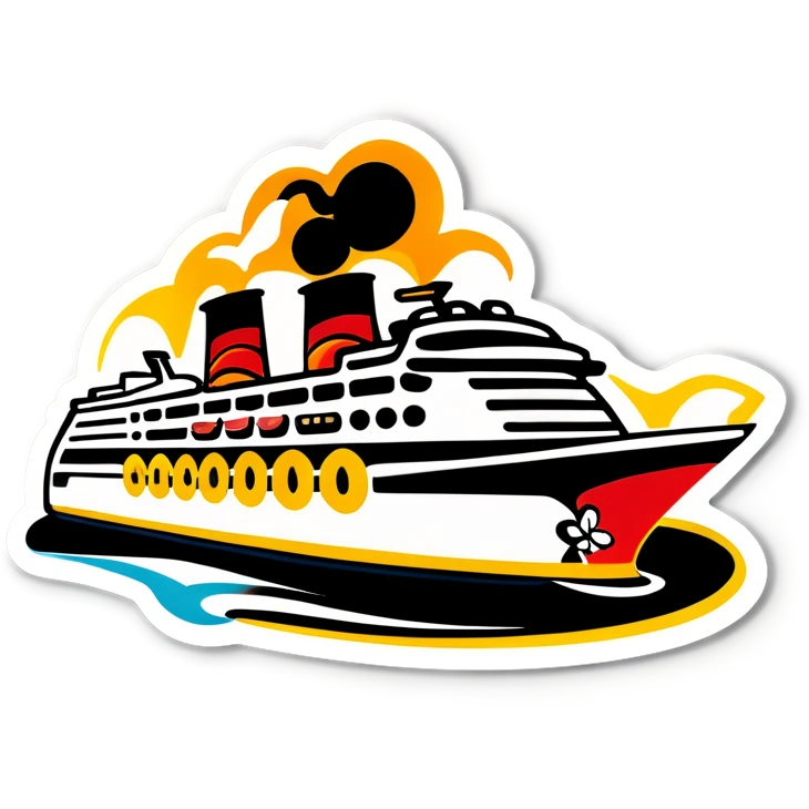 Disney cruise emoji