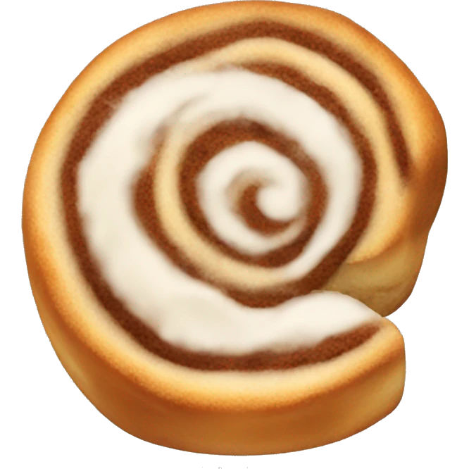 Cinnamon roll emoji