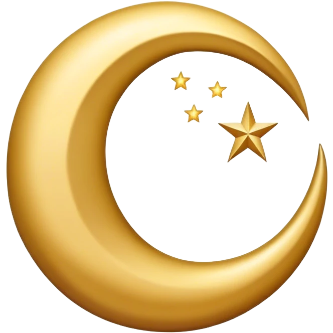 Ramadan moon  emoji