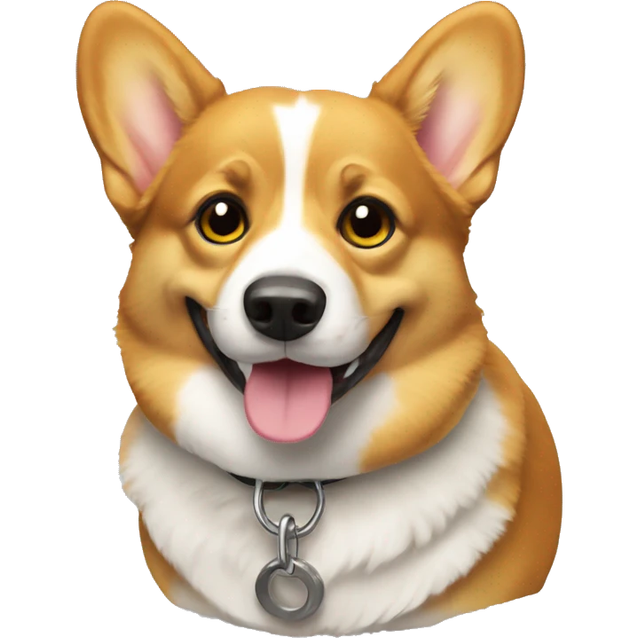 corgi with yellow collar emoji