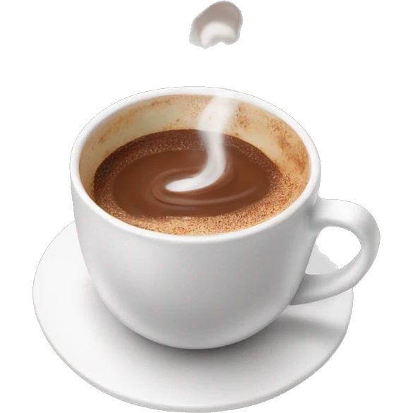 Chocolat chaud viennois emoji