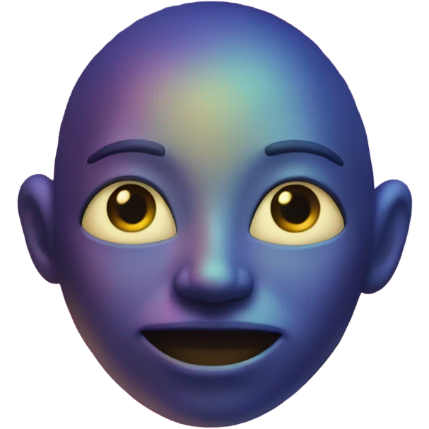 Cosmic being that looks like it’s composed of space itself emoji