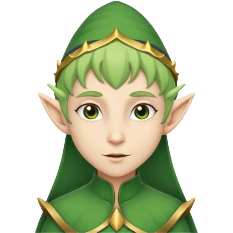 green skinned elf emoji