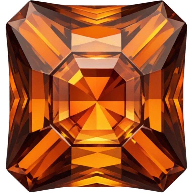 chatoyant gemstone crystal dark brown and dark orange 3d png background layers  emoji