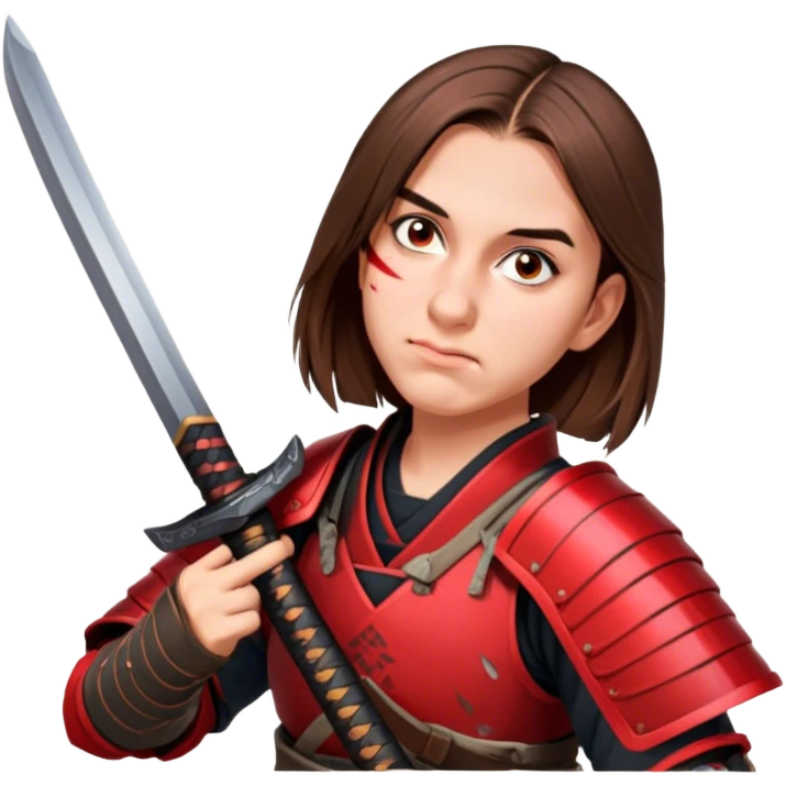 Battle-Ready Samurai emoji