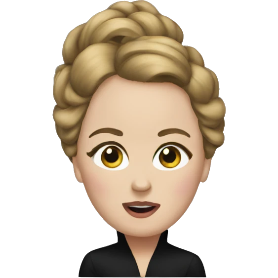 Adele sing emoji