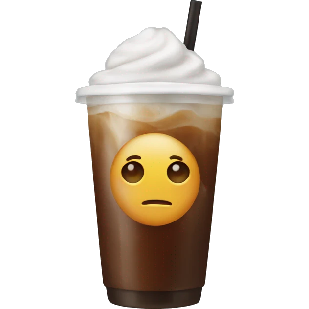 Iced Americano Coffee emoji