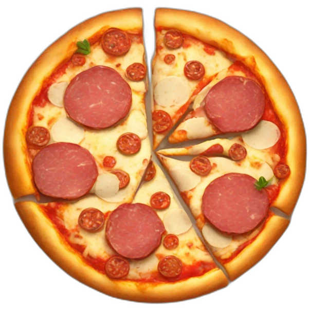 pizza with beef emoji