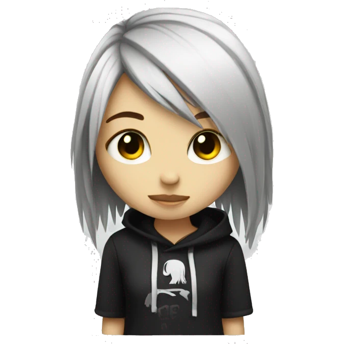Emo girl emoji