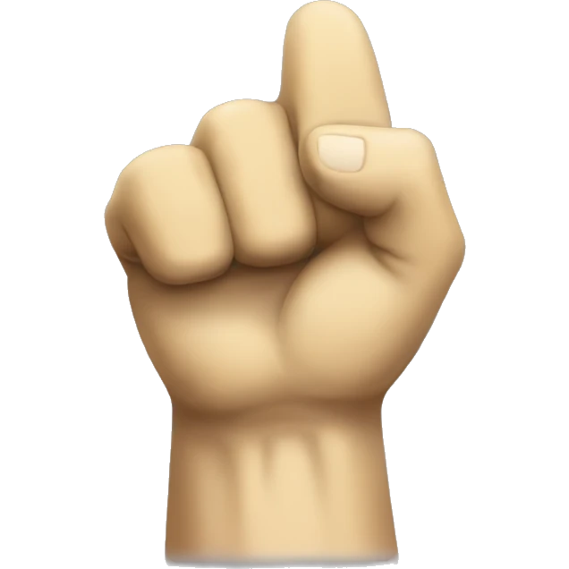Karl Marx fist up emoji