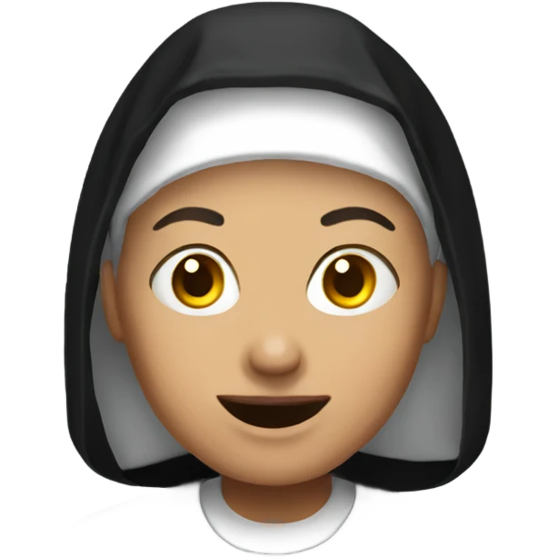  Crazy nun emoji