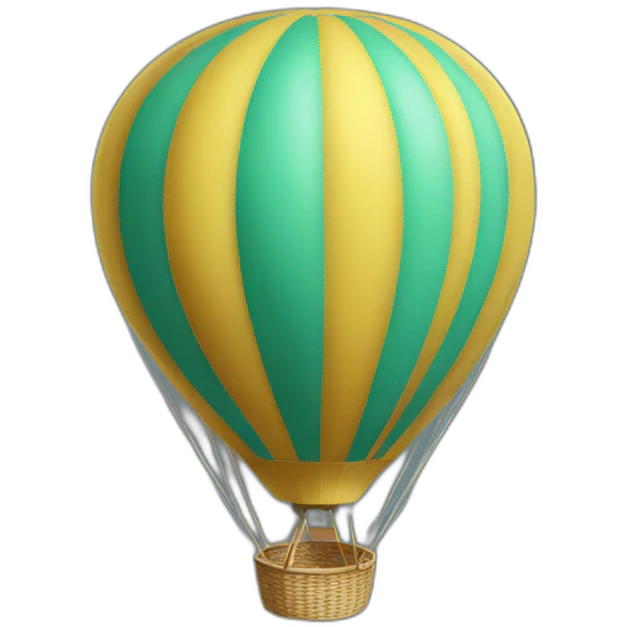 Montgolfière emoji