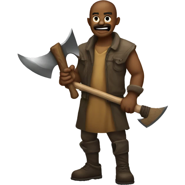 ganker with axe emoji