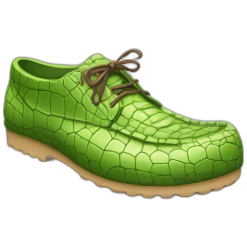croc shoe emoji