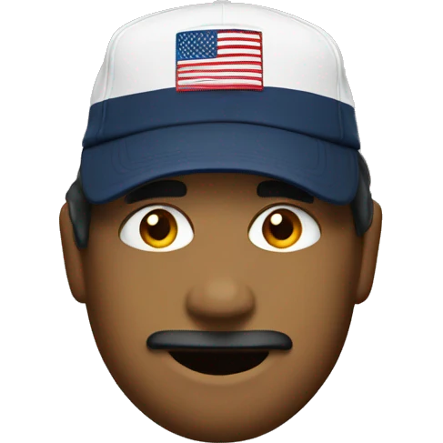 USA Sam hat emoji