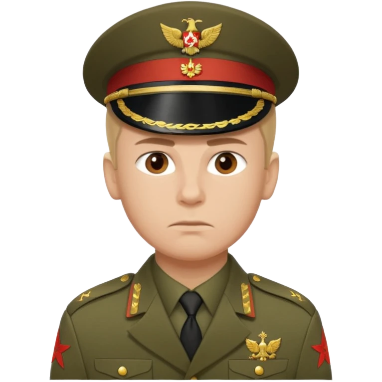 солдат в военной форме русский emoji