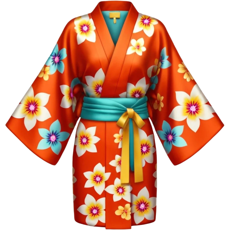 Kimono with no human just the dress emoji