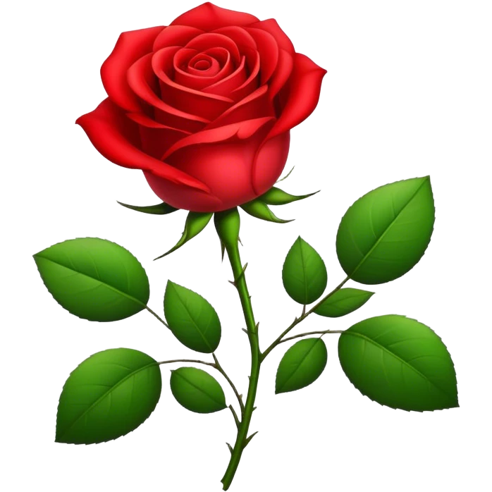 Rose emoji